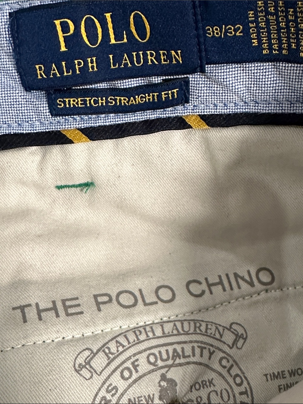 Polo by Ralph Lauren Bright Green Chino Pants - Picture 2 of 5